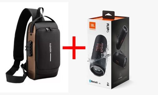 Bolso Antirrobo + Parlante Flip 6 - Ziion.co