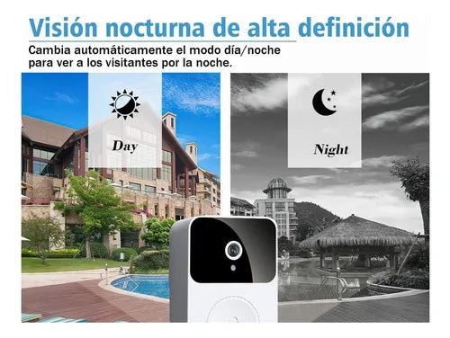 CAMARA TIMBRE INALAMBRICO - 1901 - Ziion.co