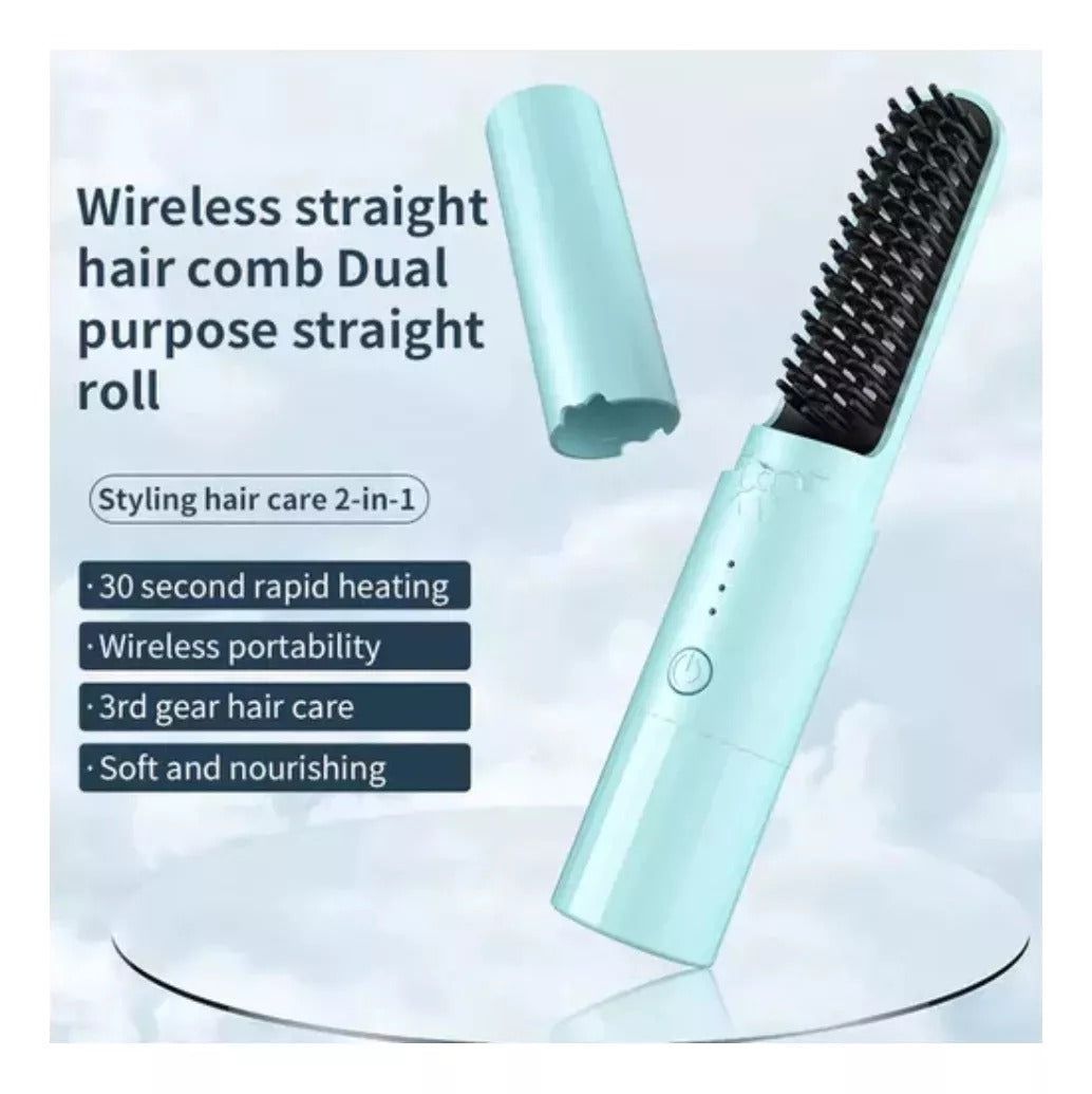 Cepillo Alisador Recargable Portaril - Ziion.co