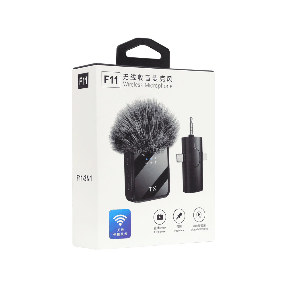 MICROFONO INALAMBRICO F11 - Ziion.co