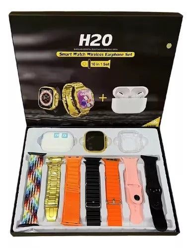 Reloj H20 Ultra + 7 Correas + Audífonos - Ziion.co