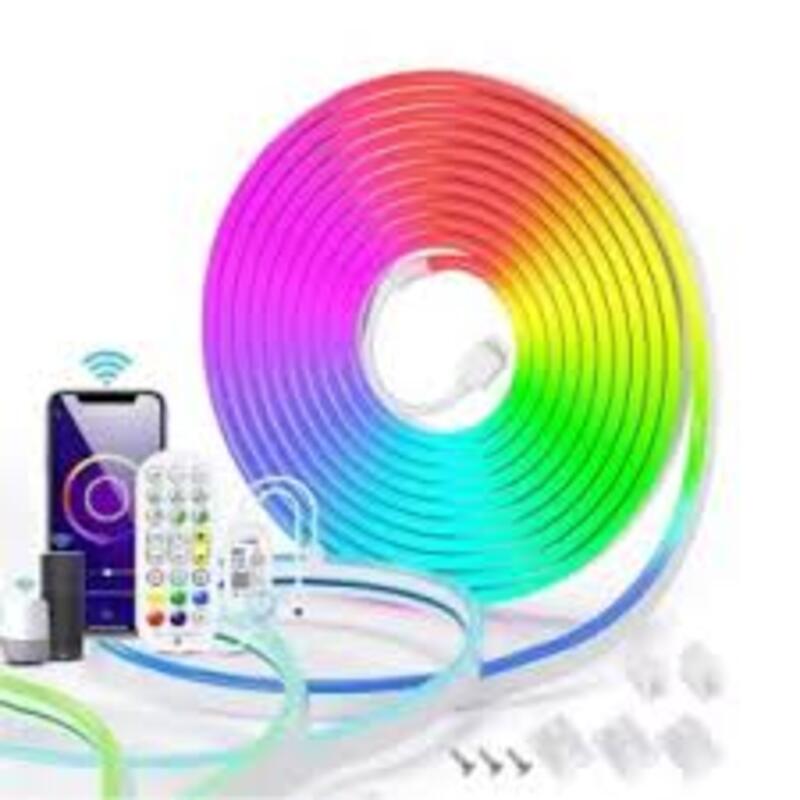 TIRA LUZ NEÓN 5 METROS - Ziion.co